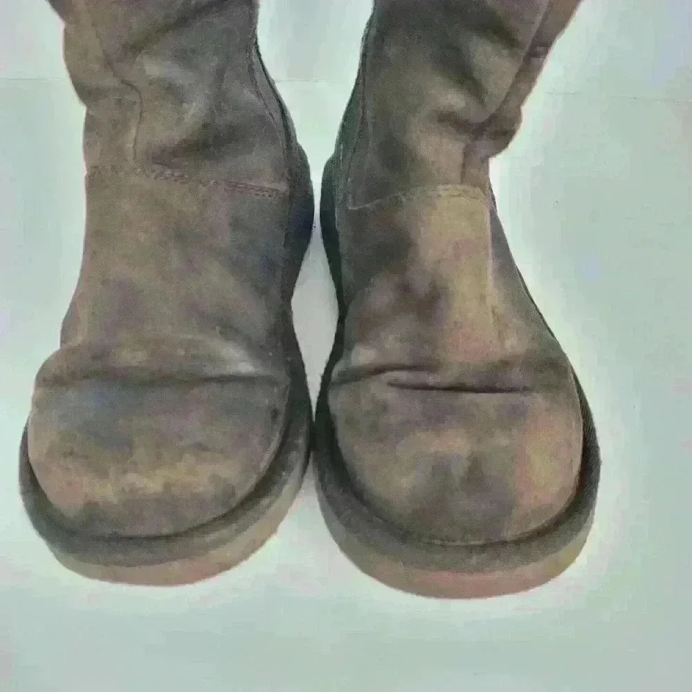 Ugg Knightsbridge Tall Chocolate suede boots Sz 6